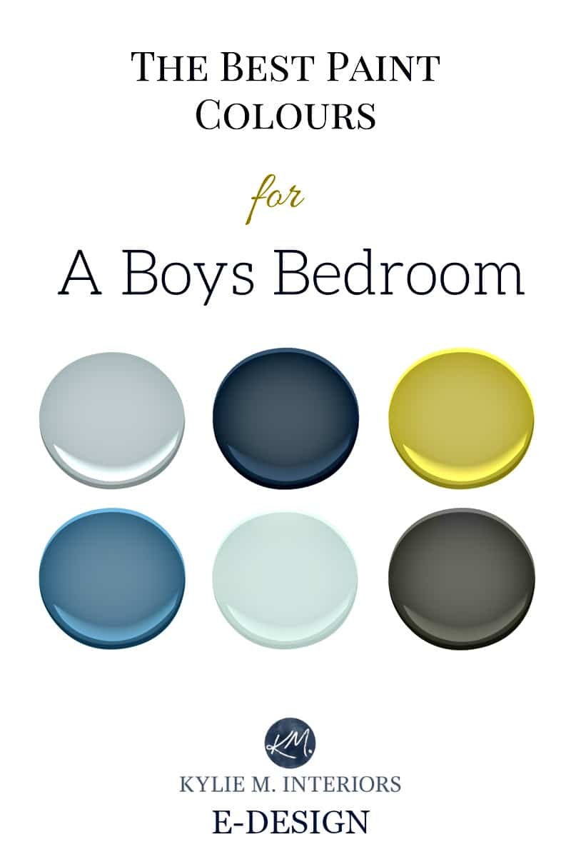 The Best Benjamin Moore Paint Colours For Boys Rooms Kylie M Interiors