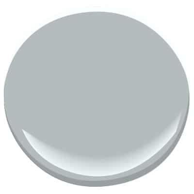 Benjamin Moore Metropolitan Affinity gray paint colour