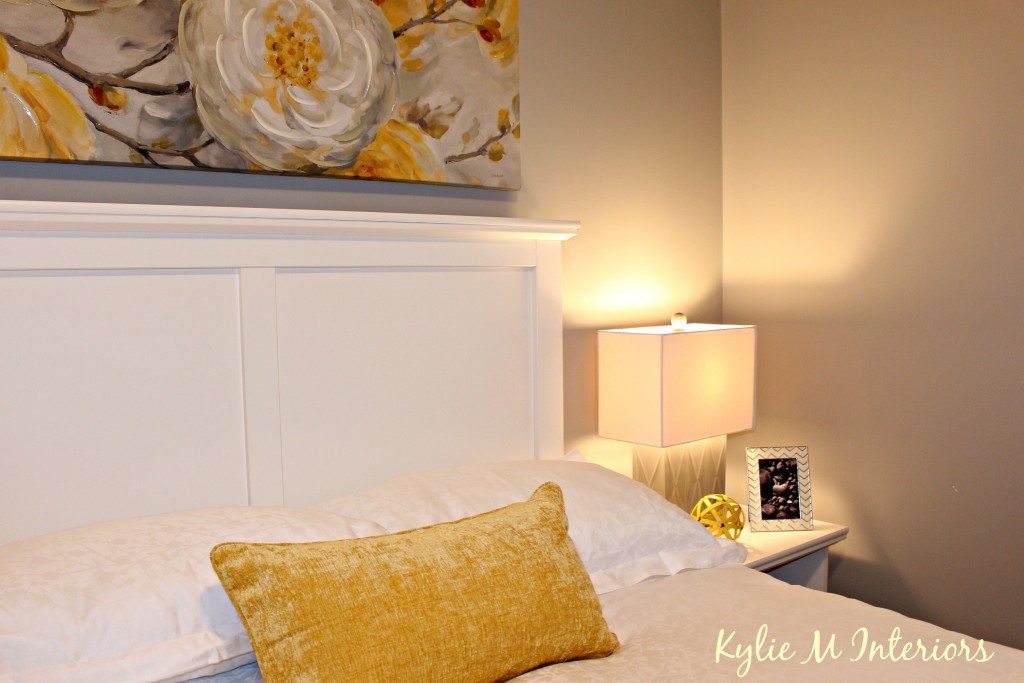 home staging ideas for bedroom using yellow and gray with sherwin williams repose gray or benjamin moore wish gray paint colours