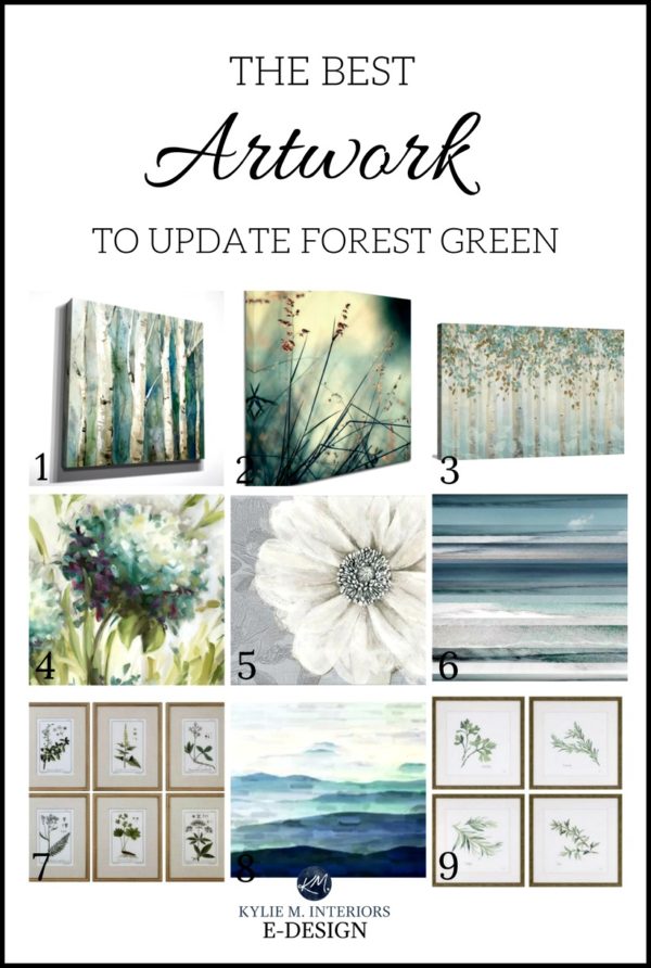 Kylie M Interiors - How to Make Forest Green Work in your Home