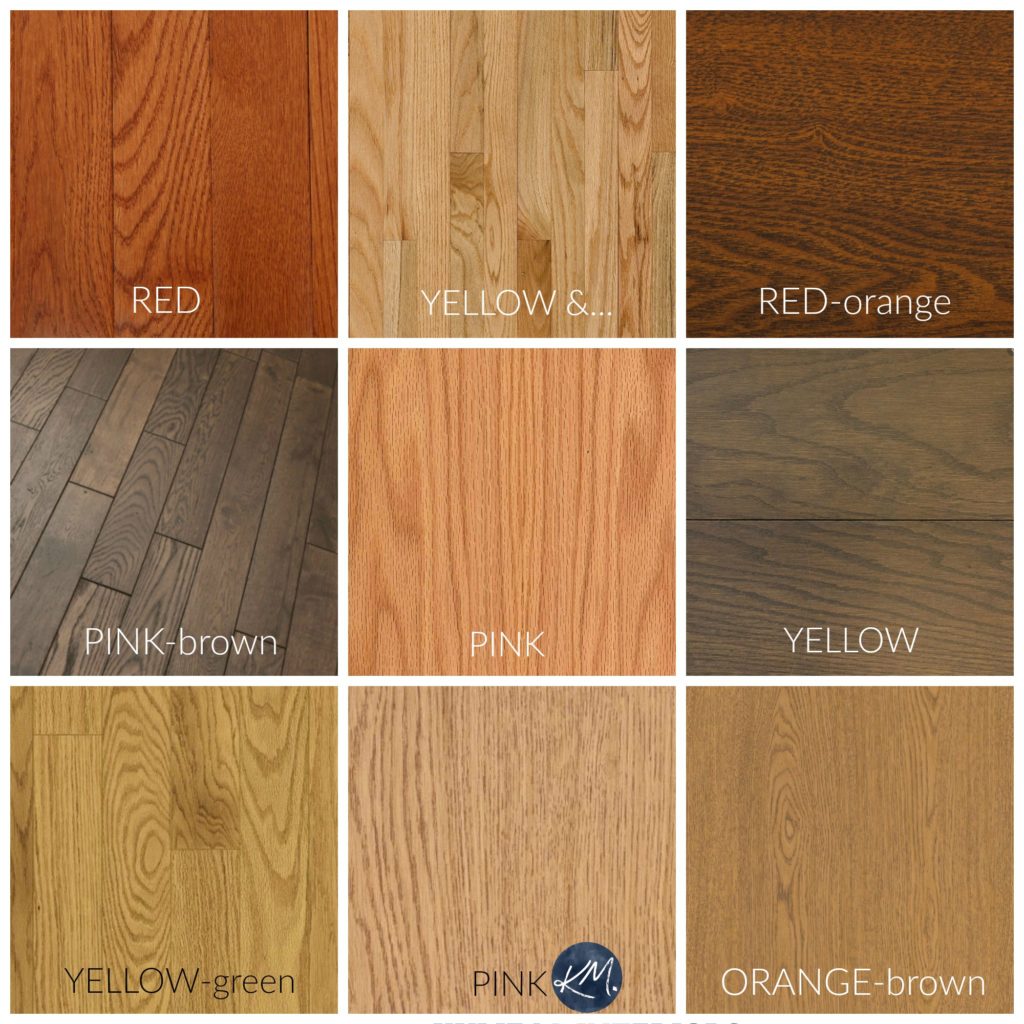 How to coordinate wood stains, finishes. Oak, maple, cherry pine, walnut. Kylie M INteriors Edesign