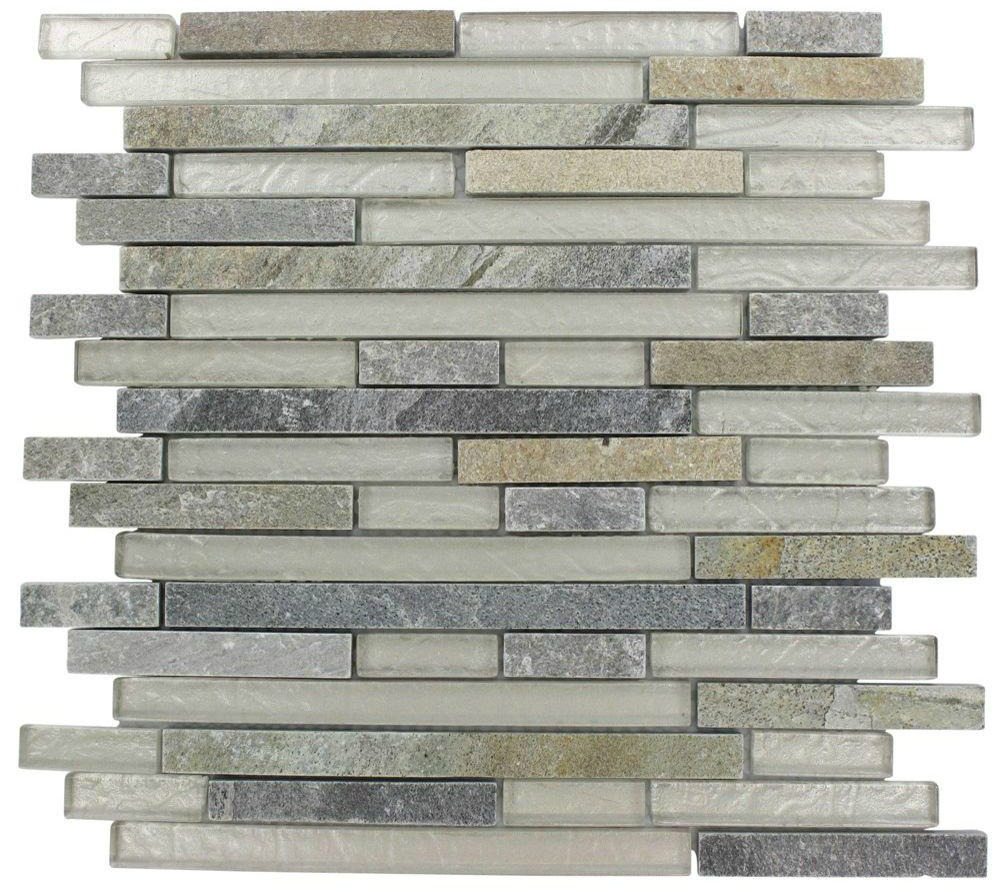 The best backsplash tile to update forest green laminate, quartz or granite countertops in a kitchen or bathroom. Kylie M Interiors blog and E-design services