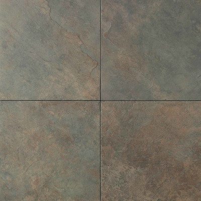 The best floor tile to update and modernize a bathroom or kitchen with forest green countertops, laminate, granite or quartz. Kylie M Interiors E-decor