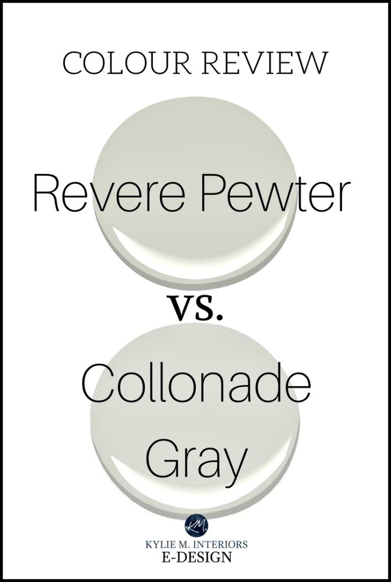 Paint colour review, Benjamin Moore Revere Pewter, Sherwin