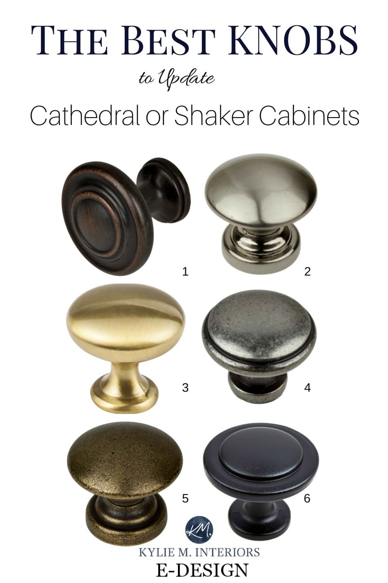 The Best Knobs And Pulls To Update Oak Cathedral Or Shaker Style