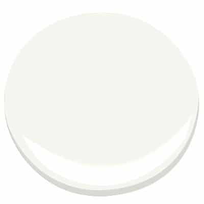 Benjamin Moore White Dove, the best warm white paint colour
