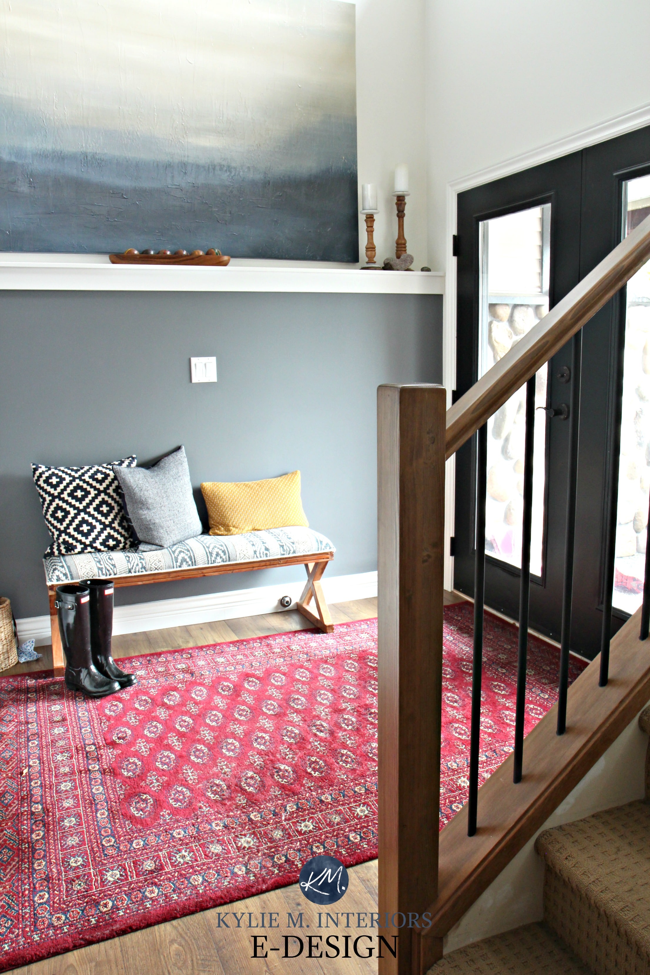 4 Ideas How To Make An Entryway When You Don T Have One Kylie M Interiors