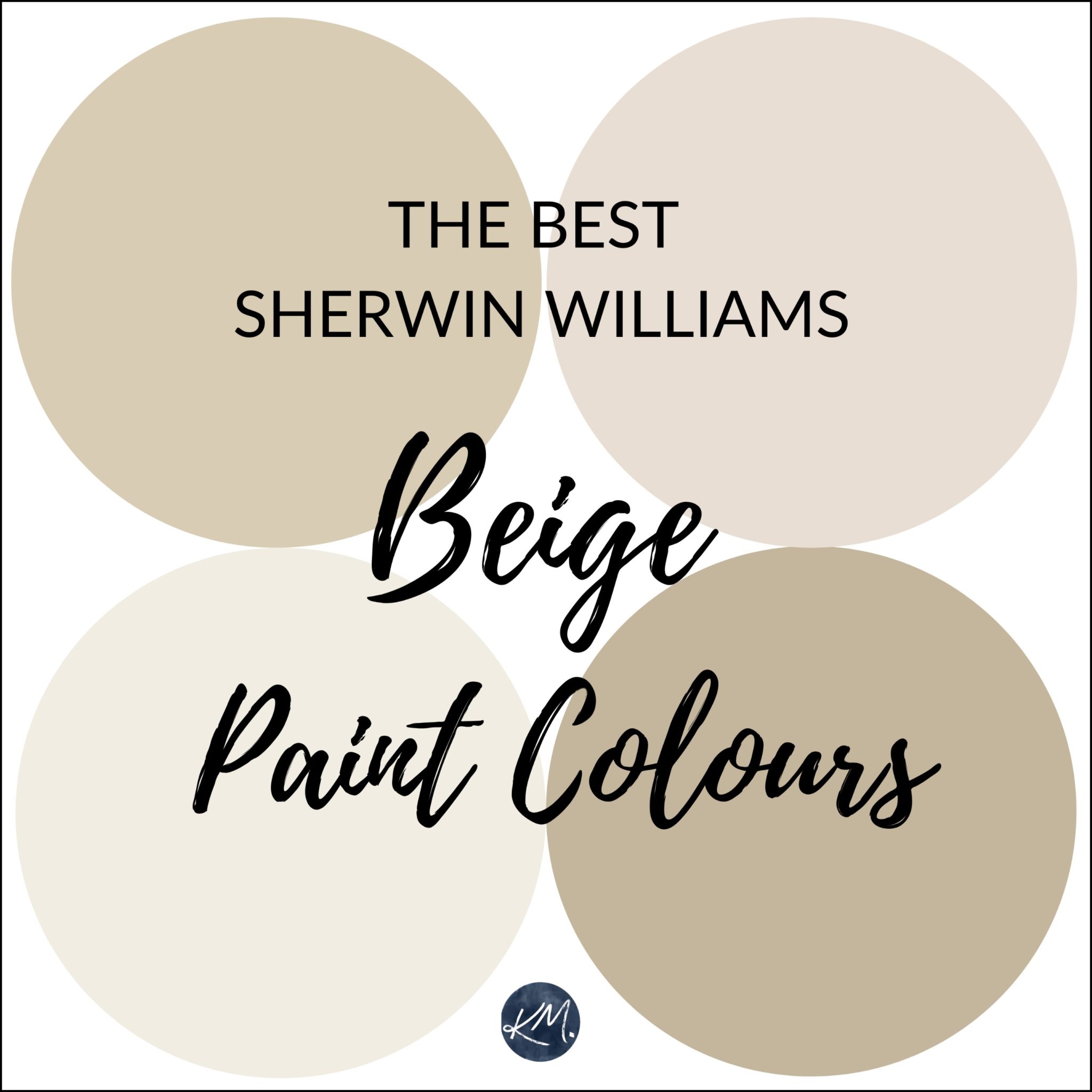 Sherwin Williams 5 Best Neutral Beige Paint Colors (with a BIT more