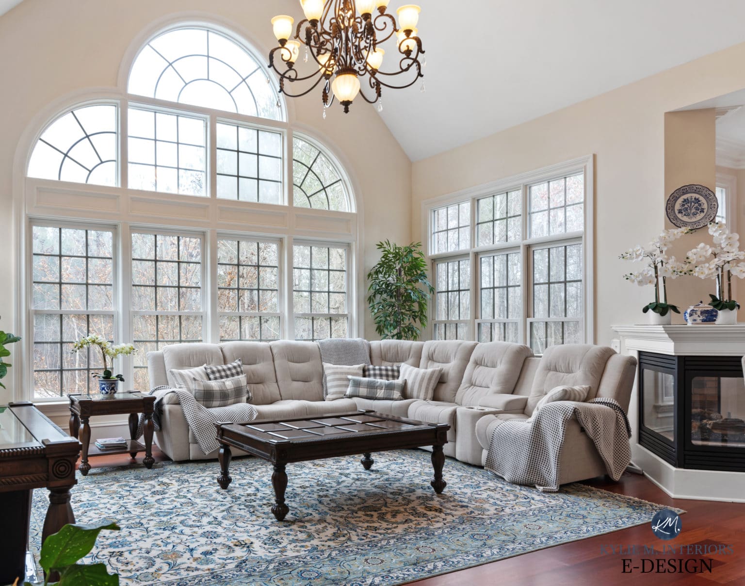 creamy living room color