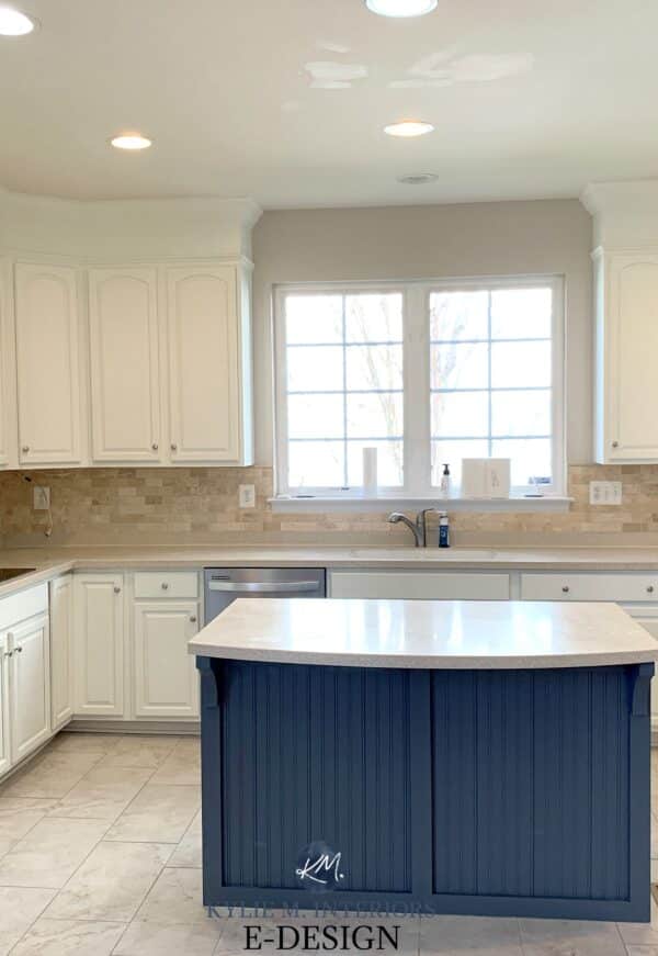 PAINTED WOOD KITCHEN CABINETS: Before & After Photos