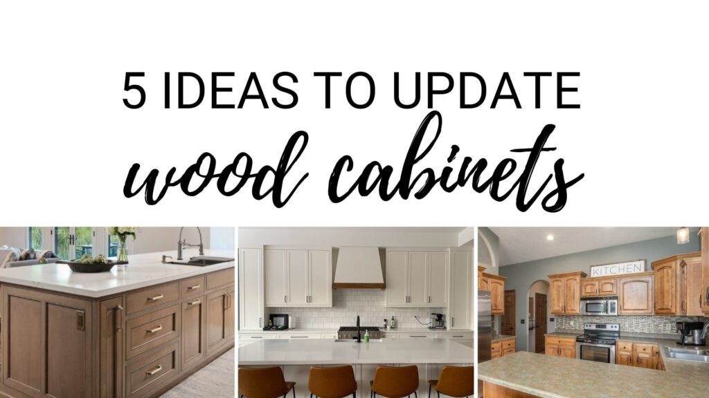 update oak or wood cabinets, budget friendly with paint, stain, hardware, and more. Kylie M Edesign