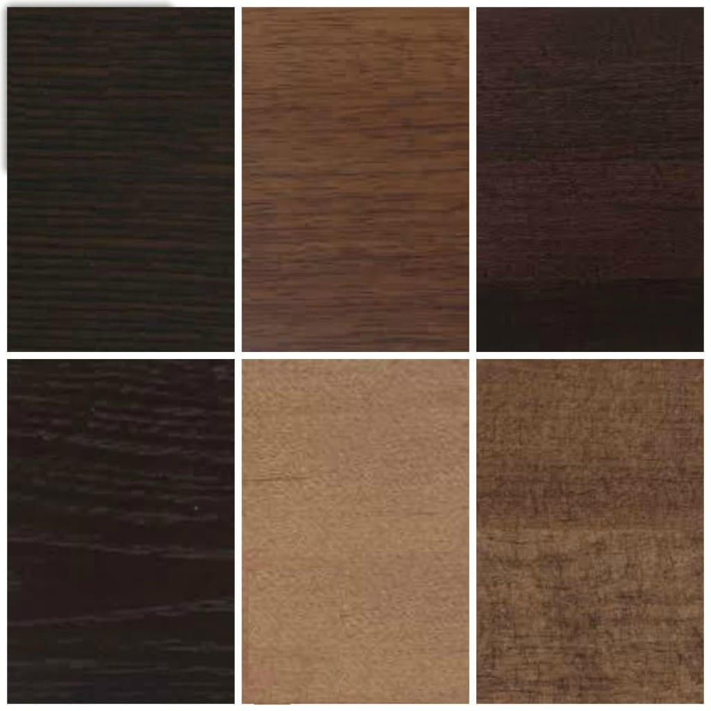 MIX AND MATCH WOOD STAINS AND TONES, DARK ESPRESSO CABINETS, VIOLET UNDERTONE OR PINK. KYLIE M UPDATE IDEAS