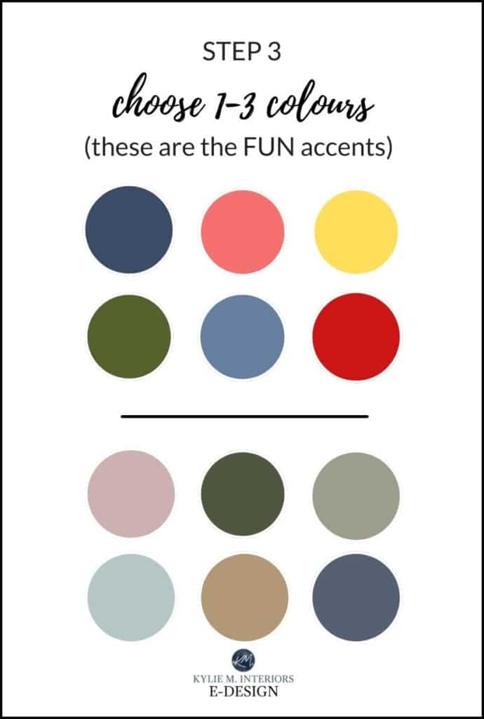 Accent colours for kids room paint palette, best options, gender neutral. Kylie M Interiors Edesign, playroom, nursery, baby and more