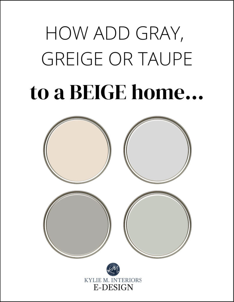 how to change a beige tuscan style home to gray, greige or taupe with Kylie M edesign (1)