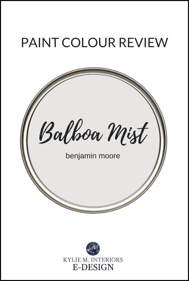 Best warm gray paint colour review, Benjamin Moore Balboa Mist. Kylie M Interiors Edesign, online paint color consultant and edesign, edecor blogger