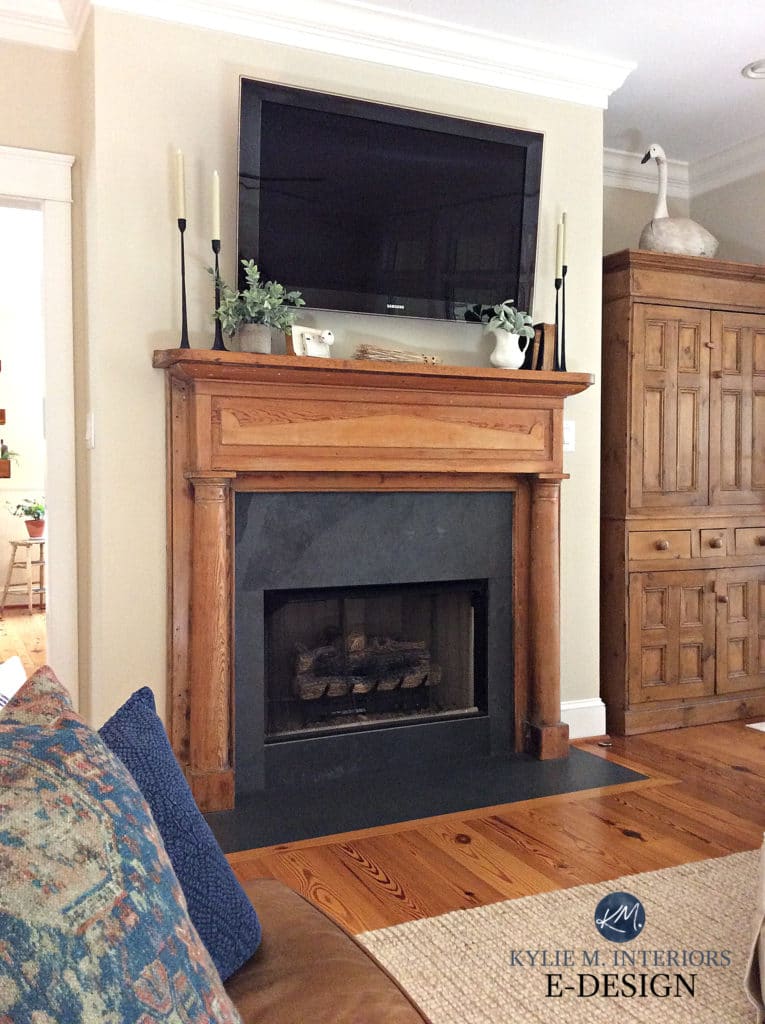 Decorate And Accessorize A Mantel, Decor For Fireplace Mantel With Tv