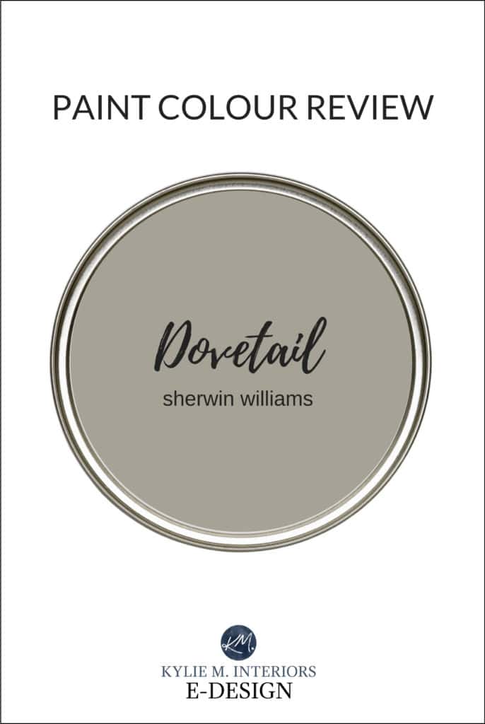 Sherwin Williams Dovetail, best warm gray charcoal paint color. Kylie M Interiors Edesign, online paint colour consultant and virtual diy decorating ideas