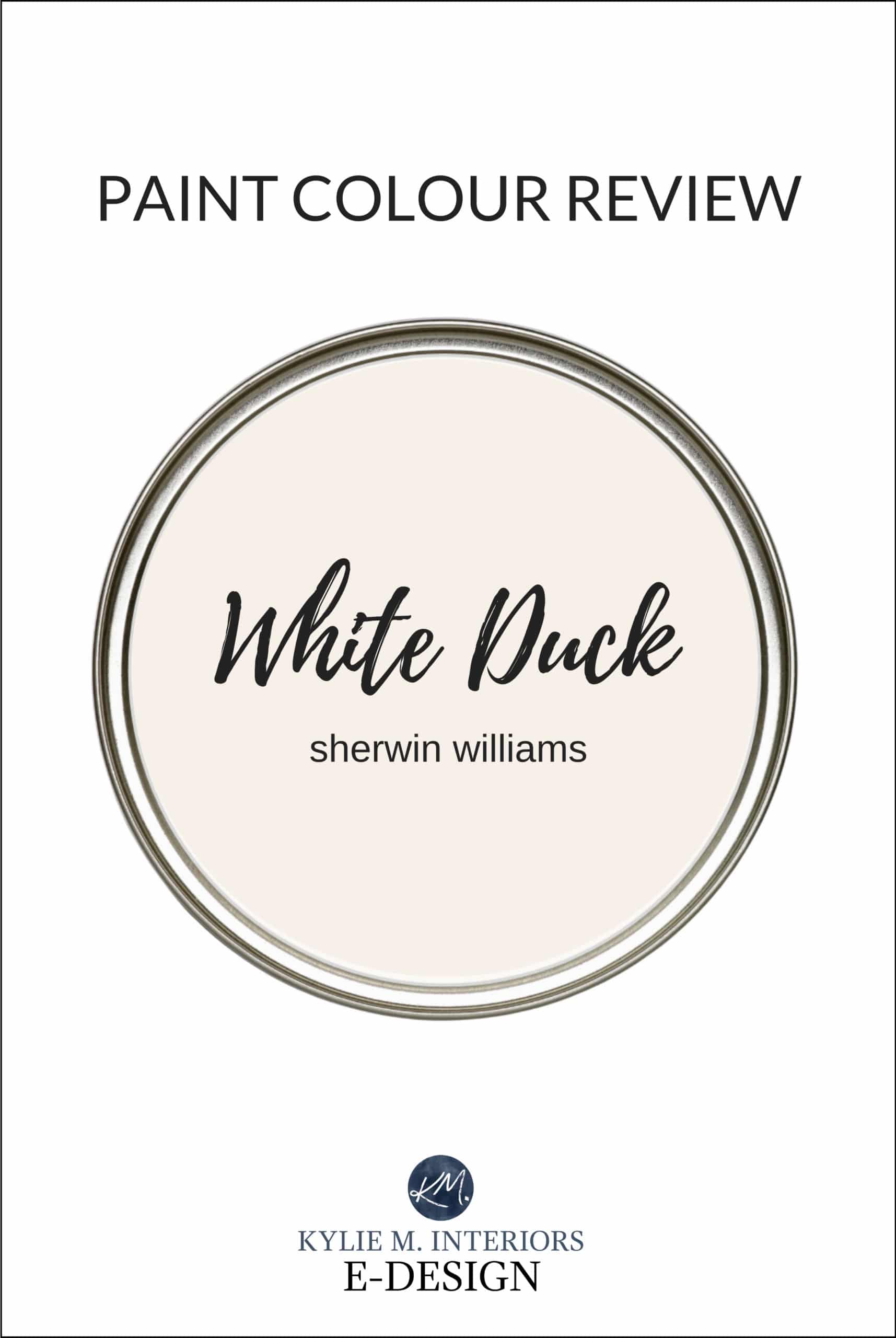 Paint Colour Review: Sherwin Williams White Duck SW 7010 - Kylie 
