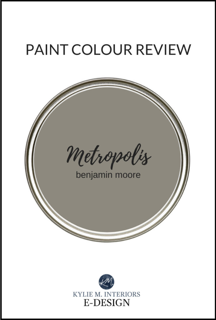 Paint Colour Review Benjamin Moore Metropolis Cc 546 Kylie M Interiors - Warm Dark Grey Paint Colors