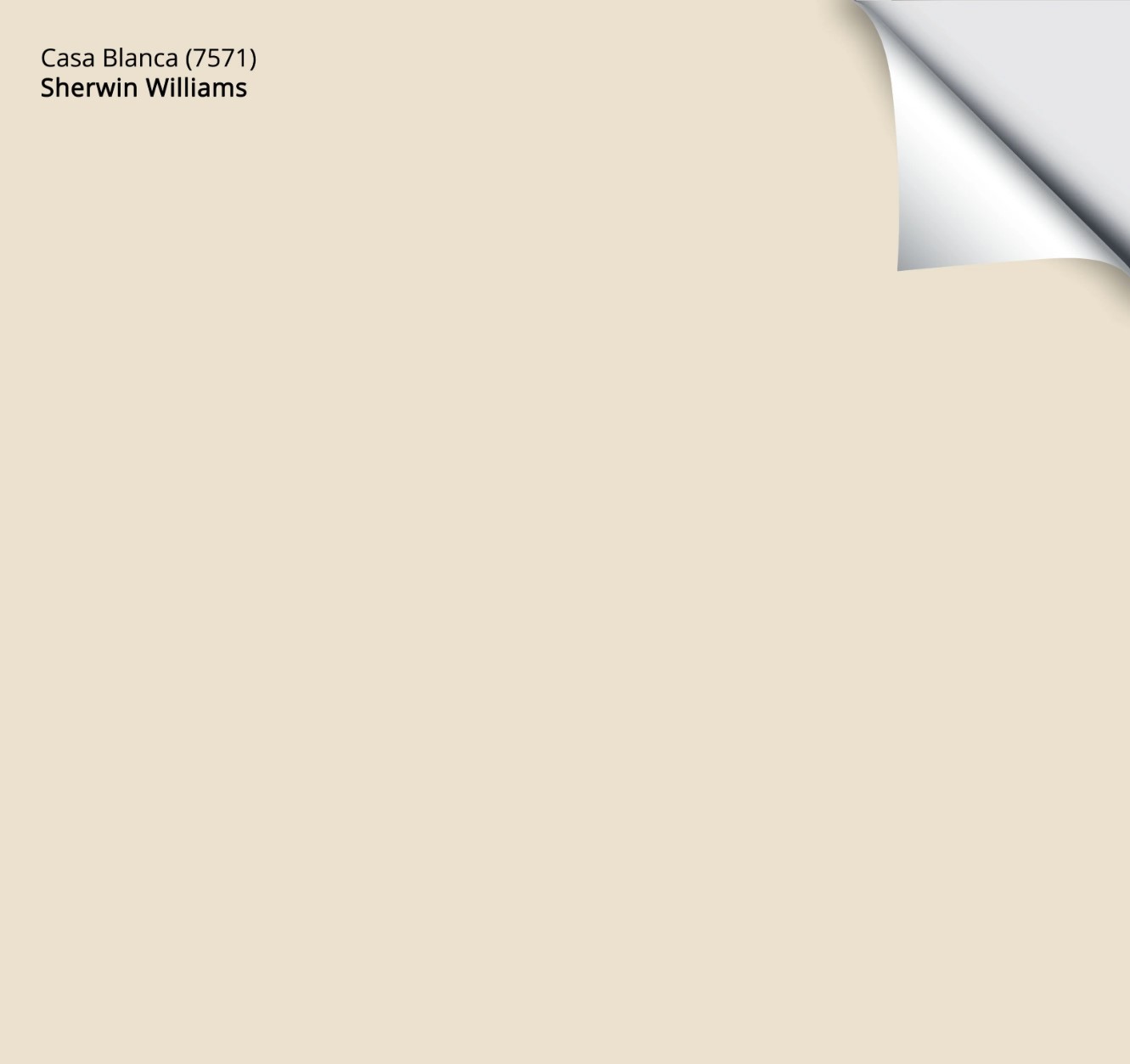 Sherwin Williams Casa Blanca 7571: Paint Color Review