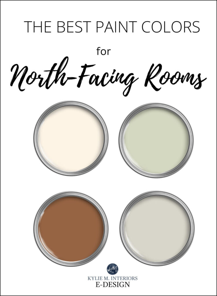 Best paint colors for north facing rooms, northern exposure, light cream, beige, gray, green, blue and more. Kylie M, colour expert
