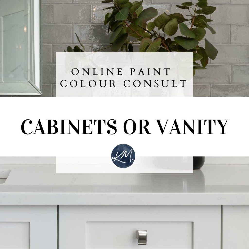 Online paint colour consulting, edesign, kitchen cabinets or vanity. Kylie M Interiors, diy decorating ideas with Benjamin Moore, Sherwin Williams (2)