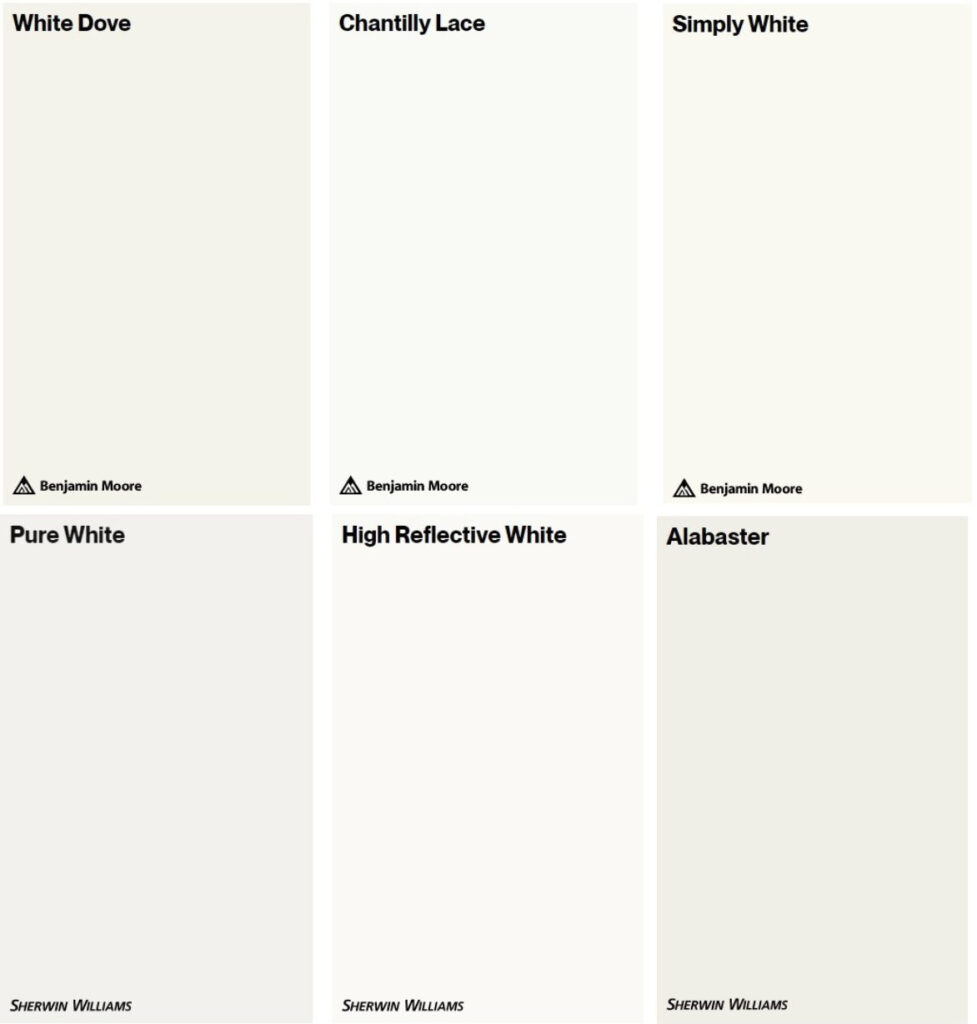 SAMPLIZE PEEL AND STICK, DIFFERENCES COMPARE BEST WHITE PAINT COLORS WITH KYLIE M ONLINE PAINT COLOR CONSULTING EXPERT