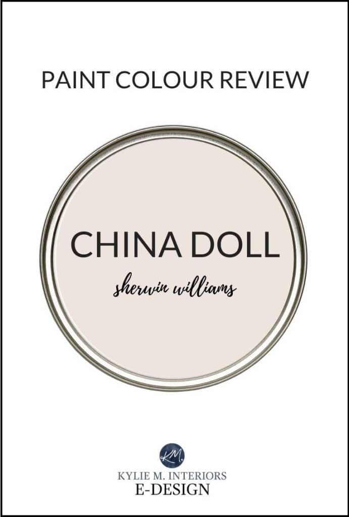 Paint colour review, best neutral Sherwin Williams China Doll. Kylie M Interiors, online paint colour consulting. (1)