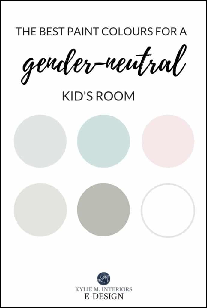 GENDER NEUTRAL PAINT PALETTES FOR A NURSERY