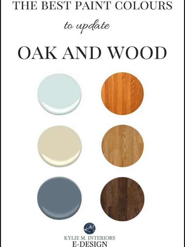 The Best Colours To Update Oak And Wood Kylie M Interiors - Best Paint Colors That Go With Honey Oak Trim