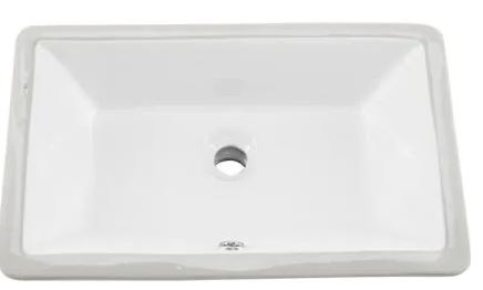 undermount rectangle shape sink for bathroom vanity, budget friendly ideas