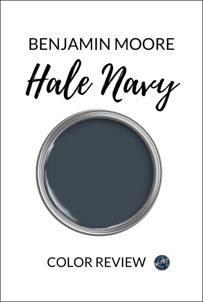 BEnjamin Moore Hale Navy paint color review
