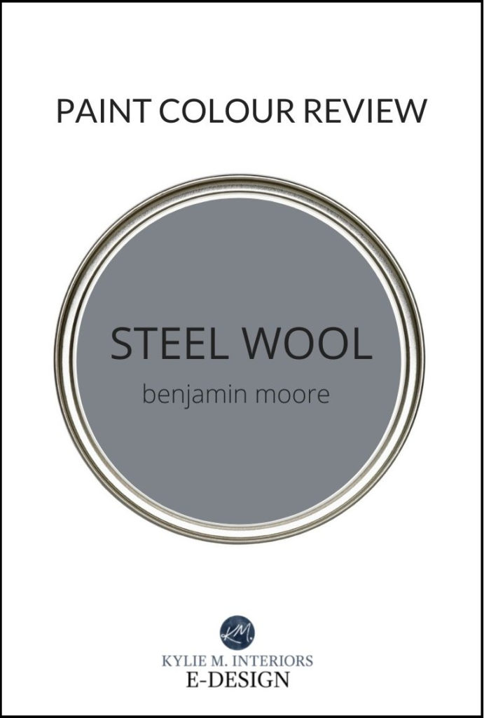 Paint Colour Review Benjamin Moore Steel Wool 2121 20 Kylie M Interiors - Grey Paint Colours Benjamin Moore