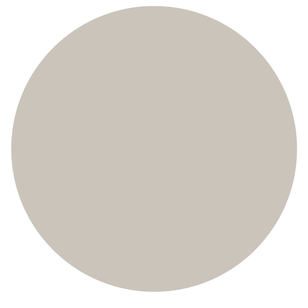 Sherwin Williams Anew Gray to coordinate and update cream trim or cabinets in a kitchen. Kylie M Interiors Edesign