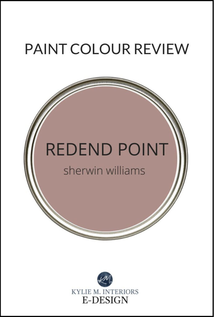 Paint colour review, Sherwin Williams Redend point, colour of the year 2023, Kylie M