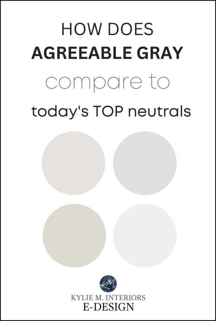 Dfferences between Agreeable Gray vs Repose Gray, Revere Pewter, Edgecomb Gray, Classic Gray, Collingwood, similar and more