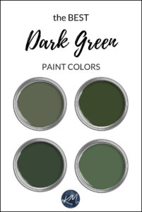 The 15 Best Medium to Dark GREEN Paint Colors - Kylie M Interiors