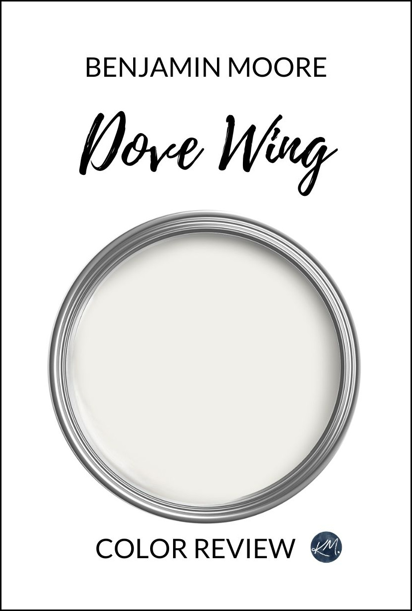 Benjamin Moore Dove Wing best creamy off-white paint color review by Kylie M, paint color expert (1)