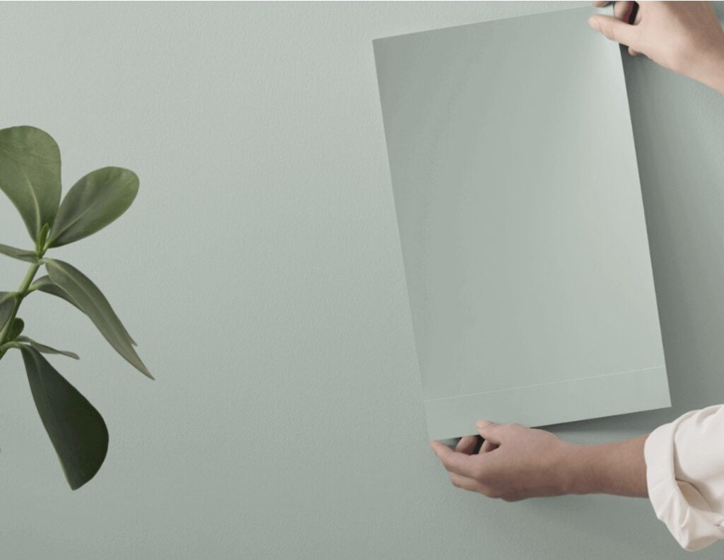 benjamin moore raindance samplize peel and stick