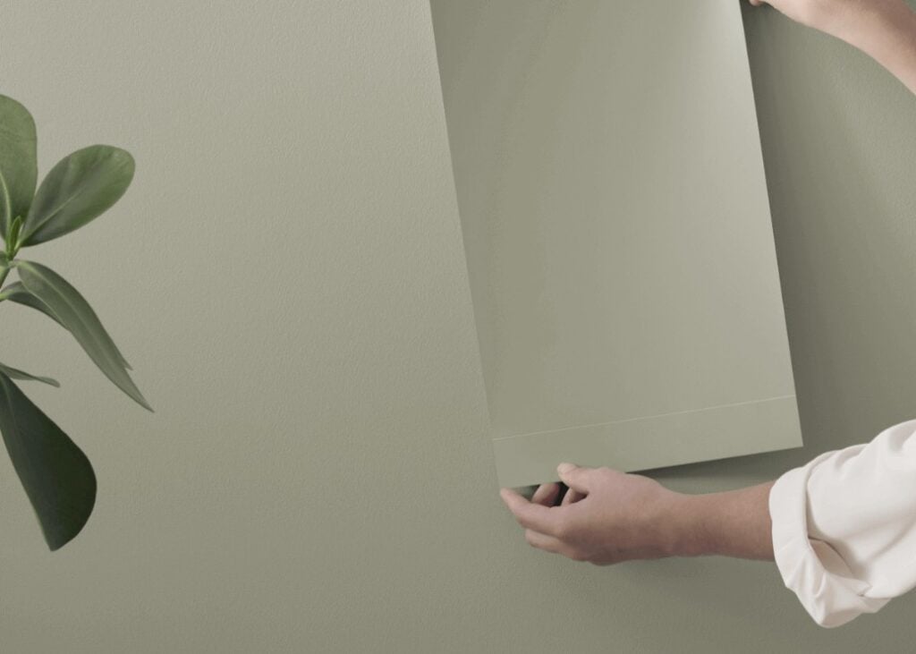 benjamin moore raintree green samplize peel and stick
