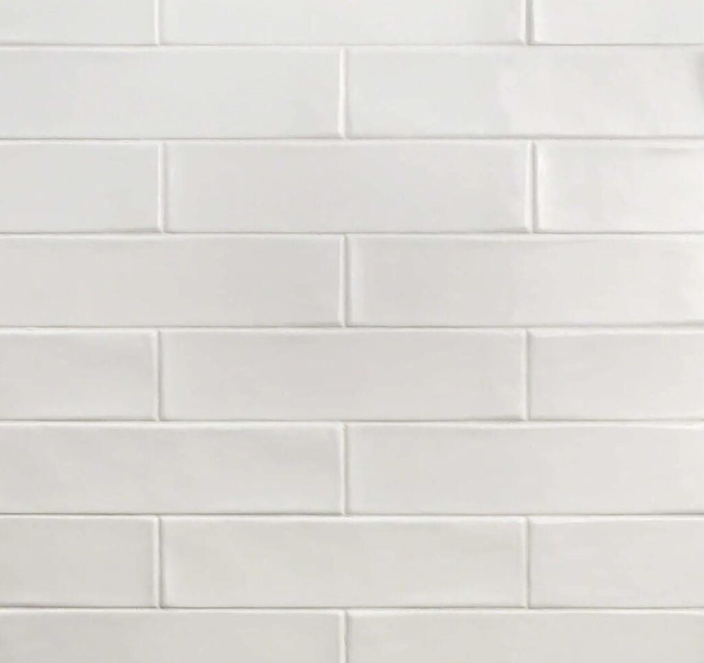 Tilebar manchester subway tile in bianco for kitchen backsplash