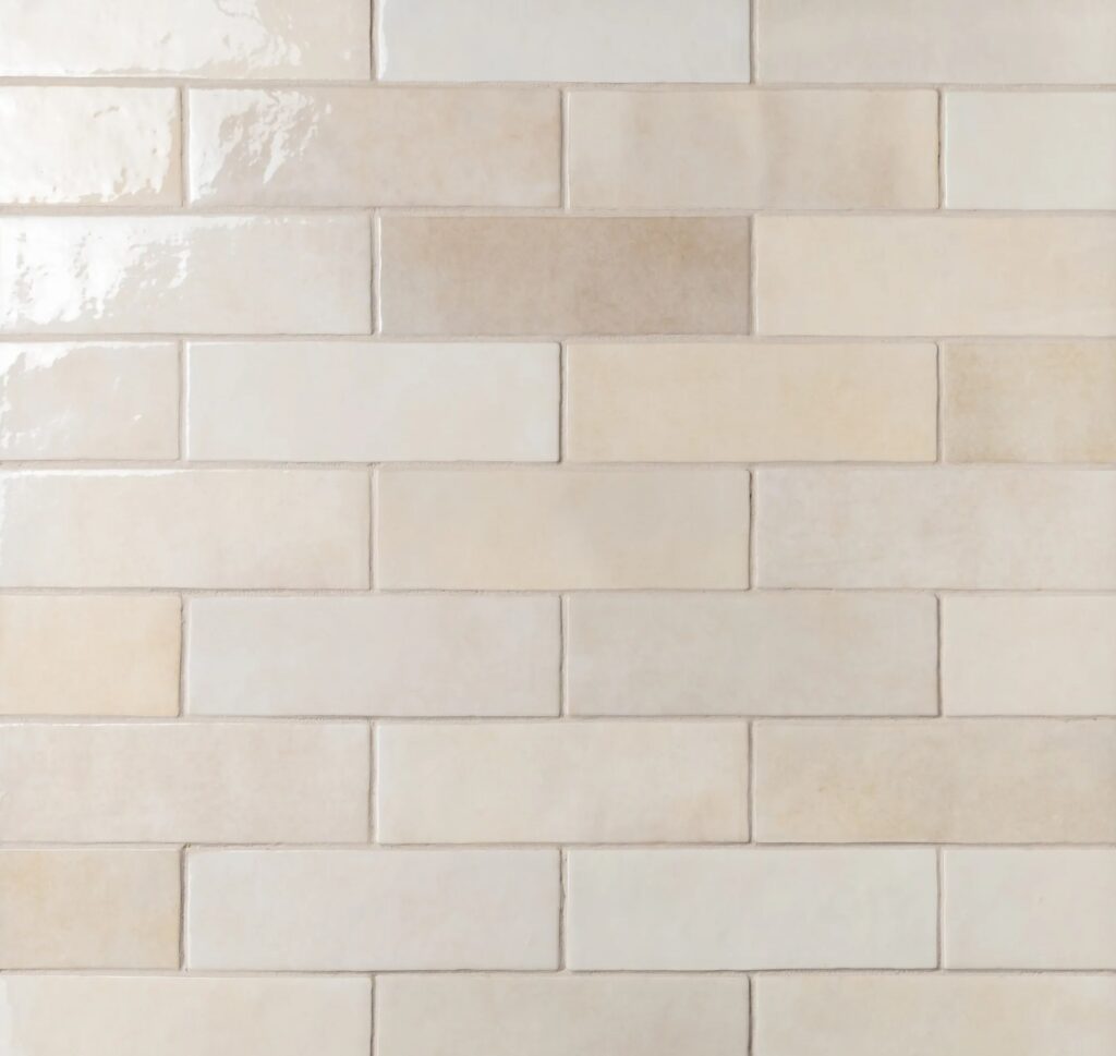 Bedrosians tile and stone close Creme for backsplash, zellige look