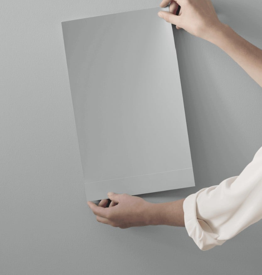 samplize peel and stick of sherwin williams gris gray