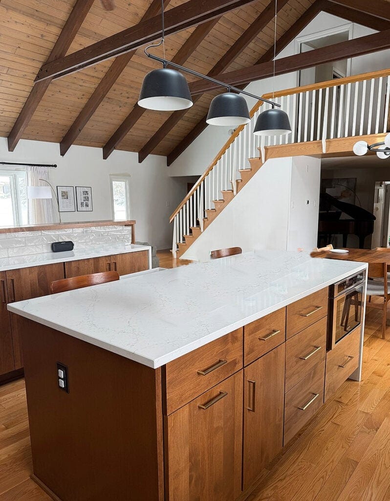 Mid century modern style interior o