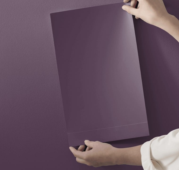 Benjamin Moore Autumn Purple samplize