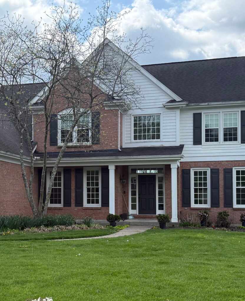 Exterior with red brick before, north facing (1)