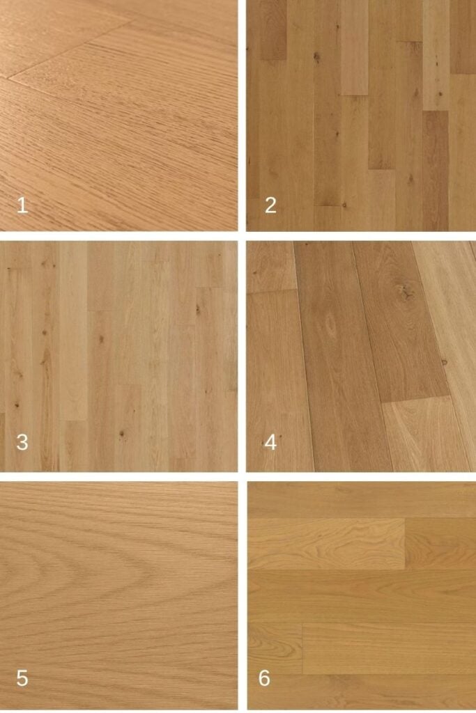 Wood or engineered wood flooring to go with and update existing golden or honey oak cabinets in a kitchen