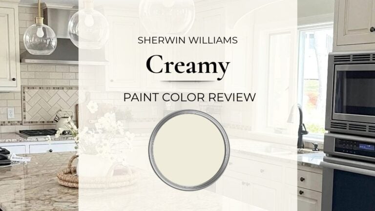Sherwin Williams Creamy color review with real home images and best uses